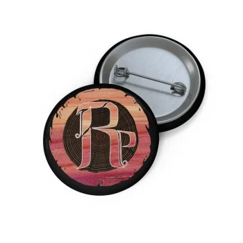 The Rhapsody Project monogram pin buttons