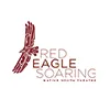 red eagle soaring