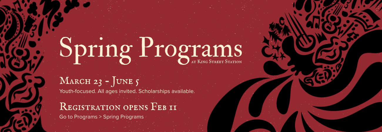 Spring Programs 2026 Website header