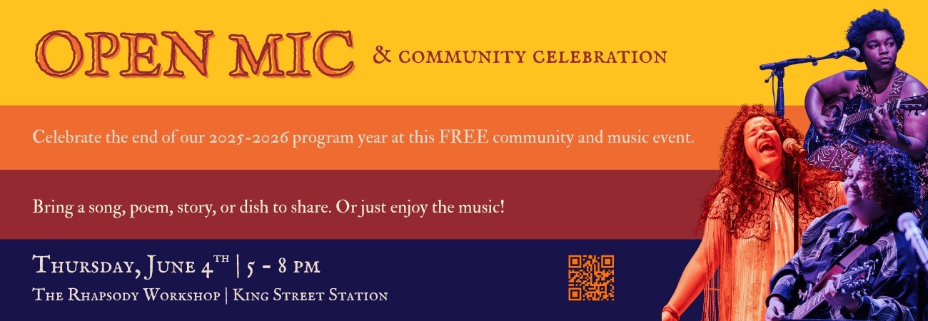 Open Mic Spring 2026 Website Headers (1300 x 450 px)